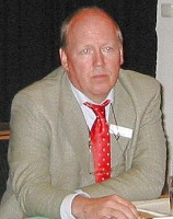Ulf Fock, Leiter der Bergedorfer Arbeitsagentur, beim 5. Inlnderstammtisch der SPD Bergedorf.